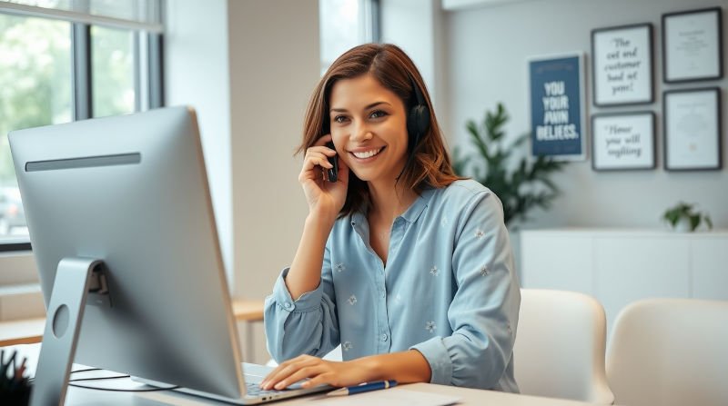 b32 05 flux schnell a young adult woman with a friendly and approacha 3