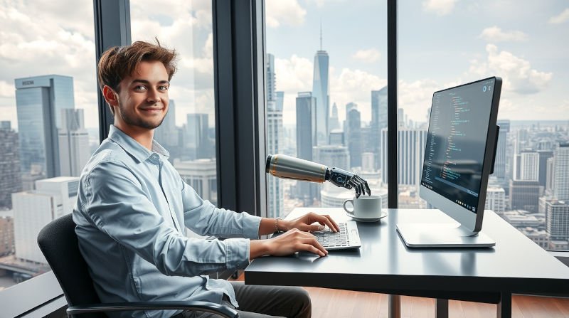 b36 05 flux schnell a young adult man with short brown hair and a gen 0 copy 2