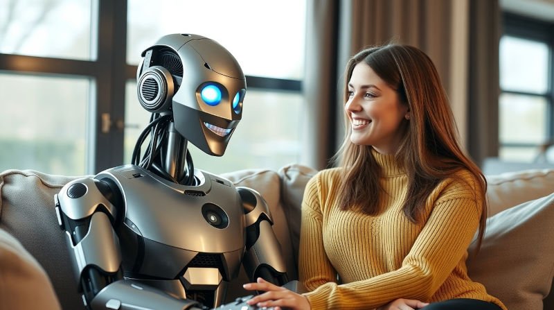 b37 03 flux schnell a humanoid robot with a metallic body and glowing 1 (1)